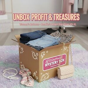 5 lbs x $15 📦 Bottoms Mystery Box Assorted Sizes for Resellers Lot Bundle Womens